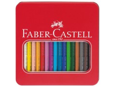 Faber-Castell Jumbo Grip, farveblyanter, 16 stk.