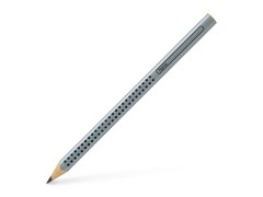 Faber-Castell Jumbo Grip, blyant, B, silver