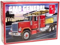 AMT, 1976 GMC General Semi Tractor (Coca Cola,) 1:25