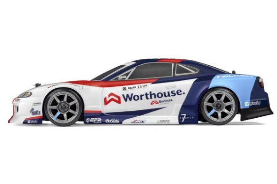 Hpi Rs4 Sport 3 Drift 2.4GHz Team Worthouse Nissan S15 Vattentät