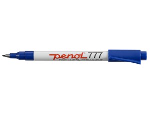Penol 777, permanent tusch, 1,0 mm, blå