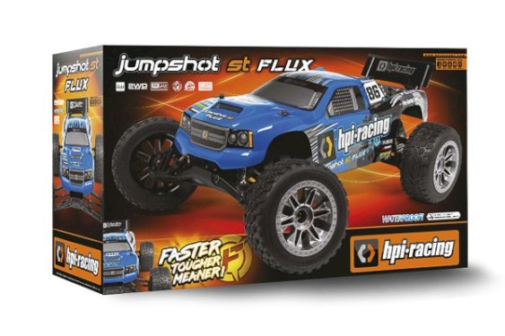 hpi Jumpshot ST Flux 1:10 2WD Monster Truck Vattentät