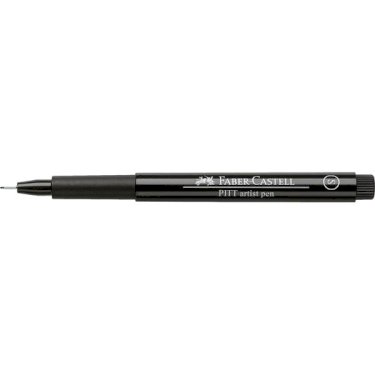 Faber-Castell Pitt Artist Pen, svart, S
