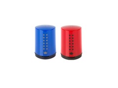 Faber-Castell Grip, blyantspidser, mini, röd el. blå, 1 stk.