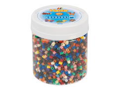 Hama Midi, pärlor, 3.000 stk., mix 67, 22 standardfarver