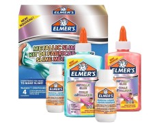 Elmer's, lav-selv-slim, startset, metallicfarver