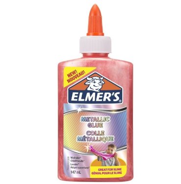 Elmer's, metalliclim, pink, 147 ml