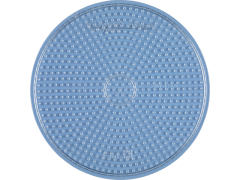 Hama Midi, pärlplatta, stor rund, transparent