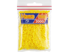 Hama Mini, pärlor, 2.000 stk., gul (03)