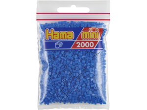 Hama Mini, pärlor, 2.000 stk., ljusblå (09)
