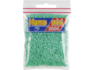 Hama Mini, pärlor, 2.000 stk., ljusgrön (11)