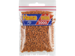 Hama Mini, pärlor, 2.000 stk., ljusbrun (21)
