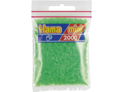 Hama Mini, pärlor, 2.000 stk., neongrøn (37)