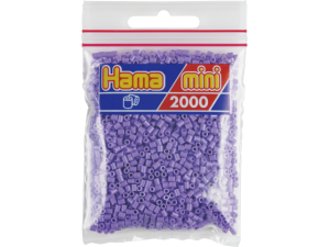 Hama Mini, pärlor, 2.000 stk., lyselilla (45)