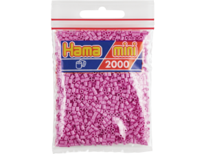 Hama Mini, pärlor, 2.000 stk., pink (48)