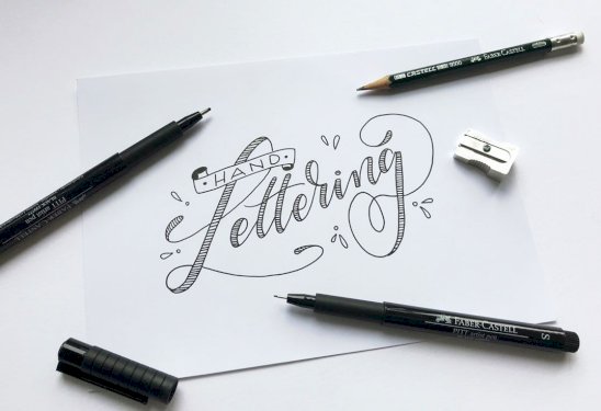 Faber-Castell Pitt Artist Pen Hand Lettering, startset