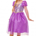 Disney Princess Rapunzel Glimmer dräkt 116cm (5-6 år)