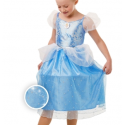 Disney Princess Askepot Glimmer dräkt 104cm (3-4 år)