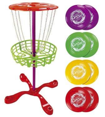Frisbee golf (disc golf) sett