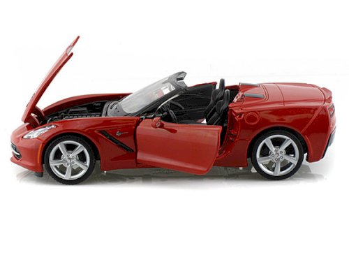 Maisto Special Edition, Chevrolet Corvette Stingray Convertible 2014, röd, 1:24