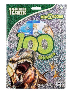 Dinosaurs Stickersæt + 100 stk.