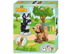 Hama Midi, presentask, 3D-hund och -kat