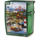Brio World, luksus tog- och vejbanesæt, 106 delar