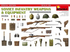 MiniArt, Soviet Infantry Weapons, Special Edition, 1:35