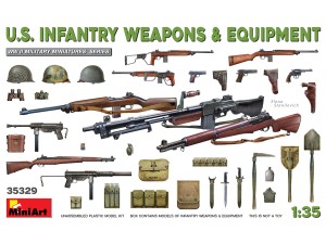 MiniArt, US Infantry Weapons & Equipment, 1:35