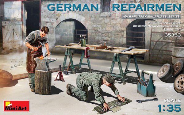 MiniArt, Tyske reparatører, 1:35