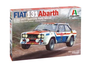 Italeri, Fiat 131 Abarth 1977 San Remo, 1:24