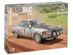 Italeri, Mercedes 450 SLC Rally del Bandama 1979, 1:24
