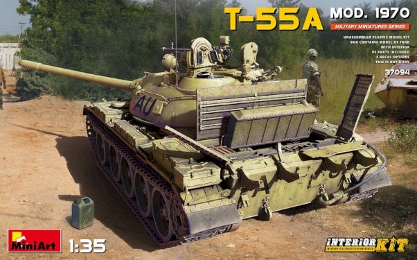 MiniArt, T-55A Mod. 1970 Interiør sett, 1:35