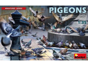 MiniArt, Pigeons, 1:35