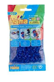 Hama Midi, pärlor, 1.000 stk., blå (08)