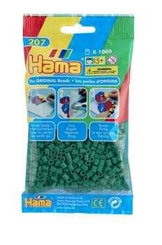 Hama Midi, pärlor, 1.000 stk., grön (10)