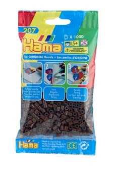 Hama Midi, pärlor, 1.000 stk., brun (12)