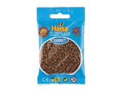 Hama Mini, pärlor, 2.000 stk., nougat (76)