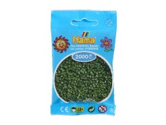 Hama Mini, pärlor, 2.000 stk., Skovgrøn (102)