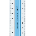 Linex Super Series, lineal, ljusblå, 20 cm