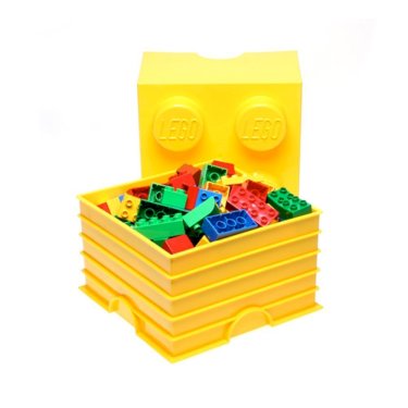 LEGO Opbevaringskasse 4 - Gul