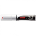 Uni Chalk PWE-8K, sletbar marker, vit