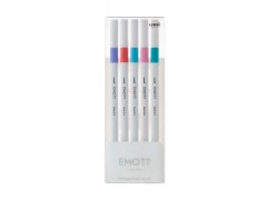 Uni Emott, Fine 0.4, 5 tuscher, douce färger