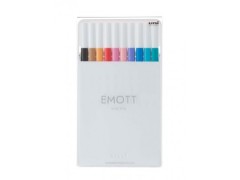 Uni Emott, Fine 0.4, 10 tuscher, douce färger