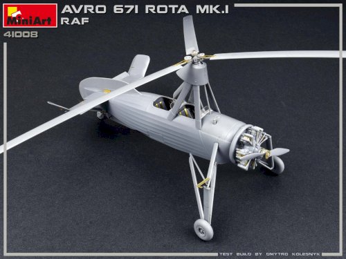 MiniArt, Avro 671 Rota MK.I RAF, 1:35