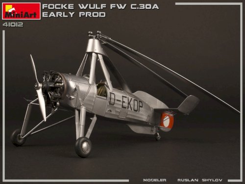 MiniArt, Focke-Wulf FW C.30A Heuschrecke, Early Prod., 1:35