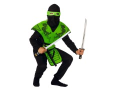 Rio, Grön ninja, dräkt, 4-6 år
