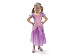 4-Girlz Princess Rapunzel dräkt (4-7 år)