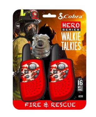 Cobra, Hero Series, brandmands-walkie-talkie, 2 stk.