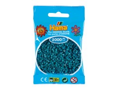 Hama Mini, pärlor, 2.000 stk., petrol (83)